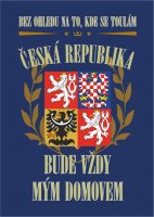 Tričko - Bez ohledu na to kde se toulám ČESKÁ REPUBLIKA