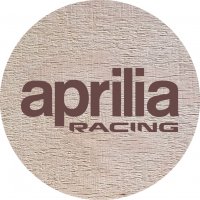 DŘEVĚNÝ PIVNÍ TÁCEK - APRILIA RACING