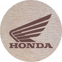 DŘEVĚNÝ PIVNÍ TÁCEK - HONDA